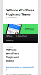 Mobile Screenshot of iwphone.contentrobot.com